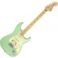 Fender American Performer Stratocaster HSS MN Satin Surf Green elektromos gitár