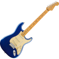 Fender American Ultra Stratocaster MN Cobra Blue elektromos gitár
