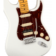 Fender American Ultra Stratocaster HSS MN Arctic Pearl elektromos gitár