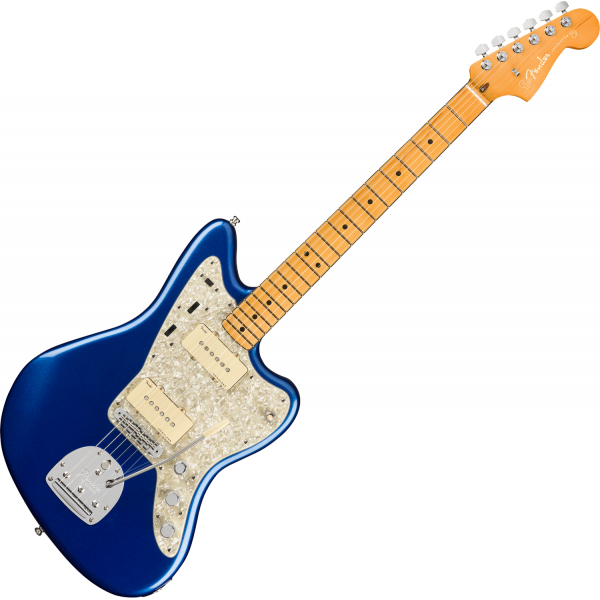 Fender American Ultra Jazzmaster MN Cobra Blue elektromos gitár