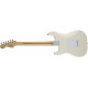 Fender Jimmie Vaughan Tex-Mex Stratocaster MN Olympic White elektromos gitár