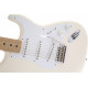 Fender Jimmie Vaughan Tex-Mex Stratocaster MN Olympic White elektromos gitár