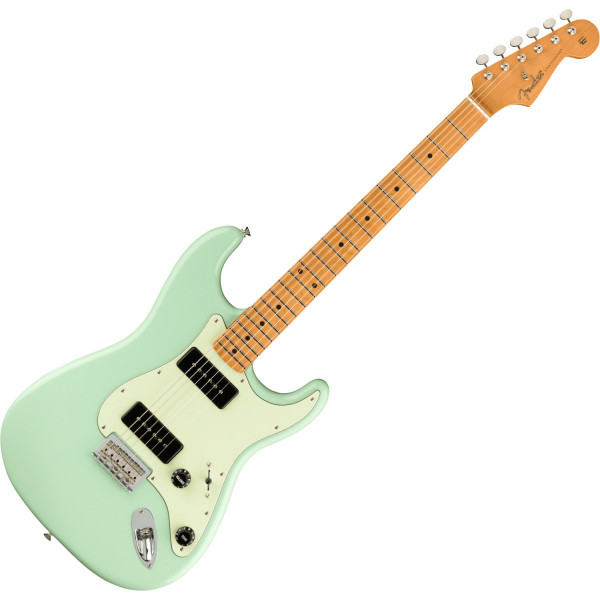Fender Noventa Stratocaster MN Surf Green elektromos gitár