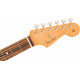 Fender Noventa Stratocaster PF Crimson Red Transparent elektromos gitár