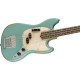 Fender JMJ Road Worn Mustang Bass RW Faded Daphne Blue elektromos basszusgitár