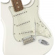 Fender Player Stratocaster PF Polar White elektromos gitár