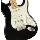 Fender Player Stratocaster HSS MN Black elektromos gitár