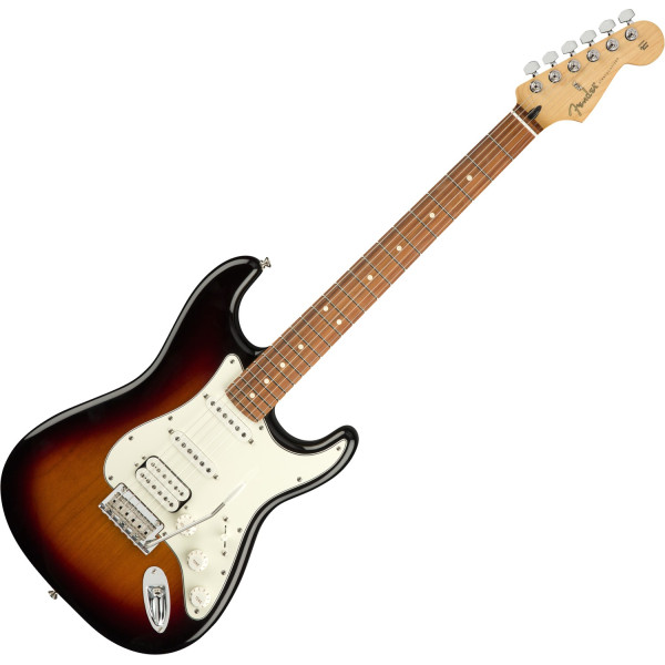 Fender Player Stratocaster HSS PF 3-Color Sunburst elektromos gitár
