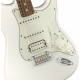 Fender Player Stratocaster HSS PF Polar White elektromos gitár