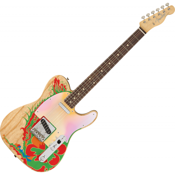 Fender Jimmy Page Telecaster MN Natural elektromos gitár