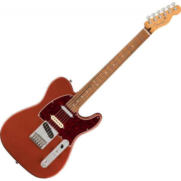 Fender Player Plus Nashville Telecaster PF Aged Candy Apple Red elektromos gitár