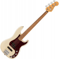 Fender Player Plus Precision Bass PF Olympic Pearl elektromos basszusgitár