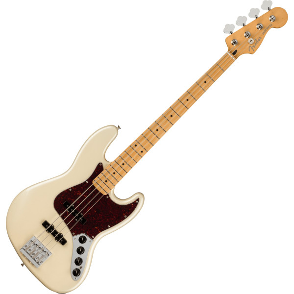 Fender Player Plus Jazz Bass MN Olympic Pearl elektromos basszusgitár
