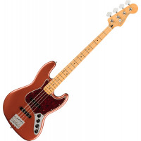 Fender Player Plus Jazz Bass MN Aged Candy Apple Red elektromos basszusgitár