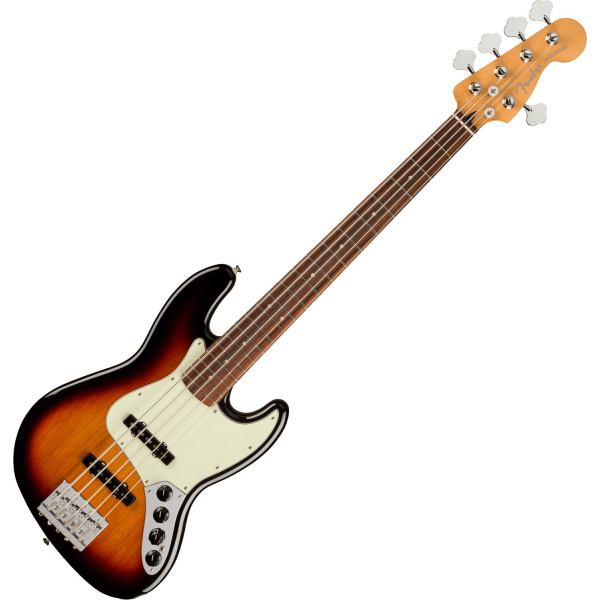 Fender Player Plus Jazz Bass V PF 3-Tone Sunburst elektromos basszusgitár