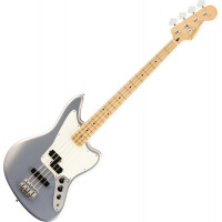 Fender Player Jaguar Bass MN Silver elektromos basszusgitár