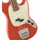 Fender Vintera '60s Mustang Bass PF Fiesta Red elektromos basszusgitár