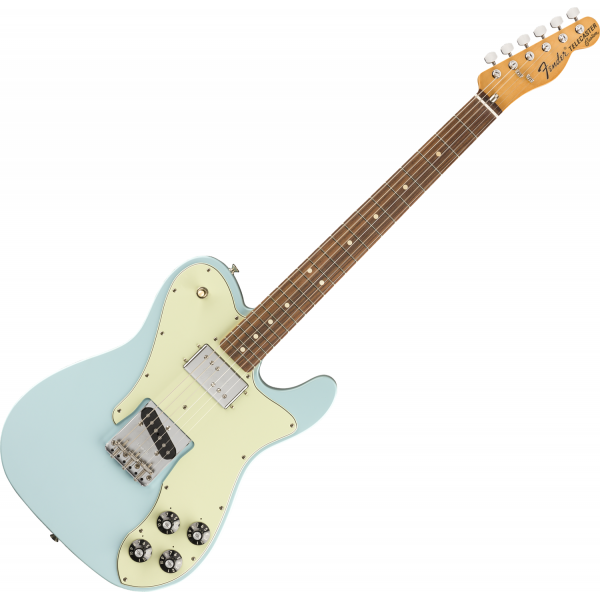 Fender Vintera '70s Telecaster Custom PF Sonic Blue elektromos gitár