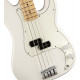 Fender Player Precision Bass MN Polar White elektromos basszusgitár