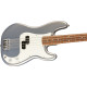 Fender Player Precision Bass PF Silver elektromos basszusgitár