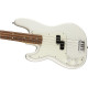 Fender Player Precision Bass PF Polar White balkezes elektromos basszusgitár