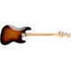 Fender Player Jazz Bass LH PF 3-Color Sunburst balkezes elektromos basszusgitár