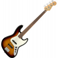 Fender Player Jazz Bass PF 3-Color Sunburst fretless elektromos basszusgitár