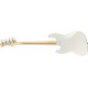 Fender Player Jazz Bass PF Polar White fretless elektromos basszusgitár