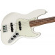 Fender Player Jazz Bass PF Polar White fretless elektromos basszusgitár