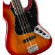 Fender Rarities Flame Ash Top Jazz Bass EB Plasma Red Burst elektromos basszusgitár