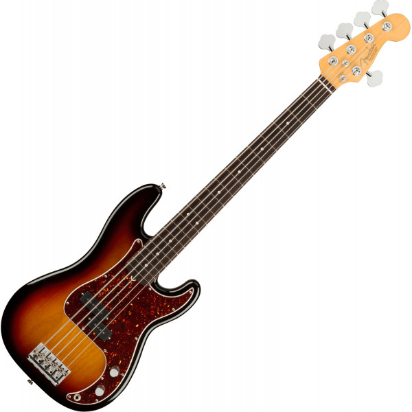 Fender American Professional II Precision Bass V RW 3-Color Sunburst elektromos basszusgitár