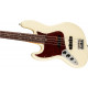 Fender American Professional II Jazz Bass RW Olympic White balkezes elektromos basszusgitár
