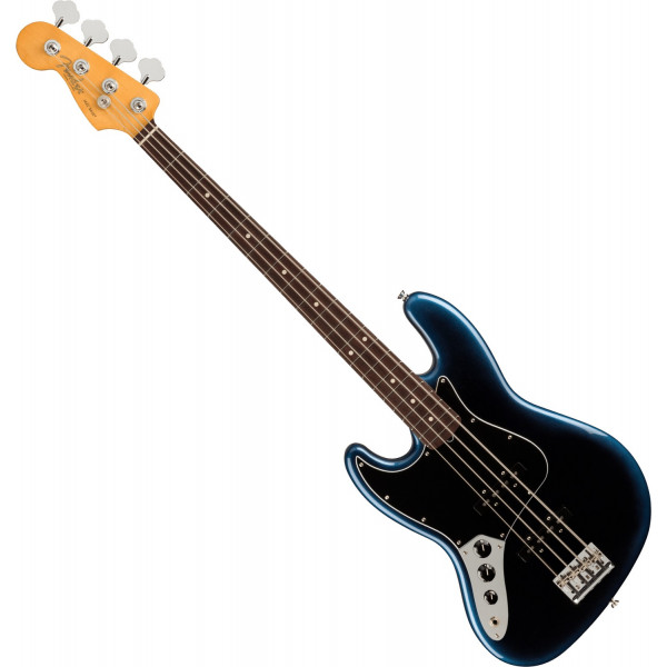 Fender American Professional II Jazz Bass RW Dark Night balkezes elektromos basszusgitár