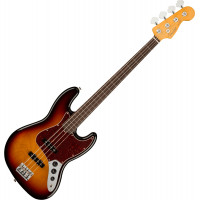 Fender American Professional II Jazz Bass RW 3-Color Sunburst fretless elektromos basszusgitár