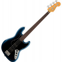 Fender American Professional II Jazz Bass RW Dark Night fretless elektromos basszusgitár
