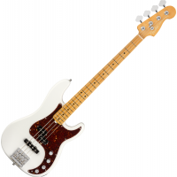 Fender American Ultra Precision Bass MN Arctic Pearl elektromos basszusgitár