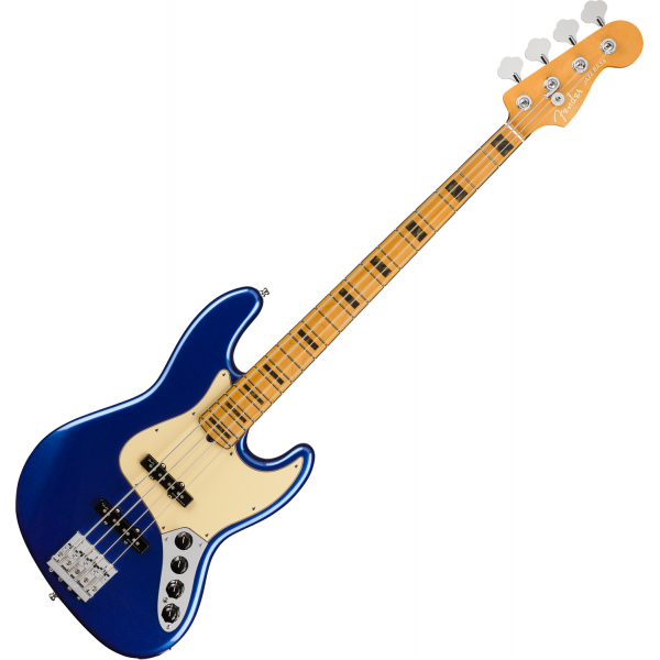 Fender American Ultra Jazz Bass MN Cobra Blue elektromos basszusgitár