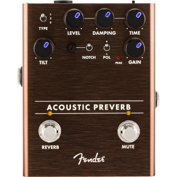 Fender Acoustic Preamp/Reverb effektpedál