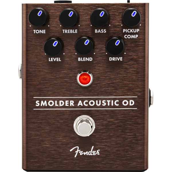 Fender Smolder Acoustic Overdrive Filter effektpedál