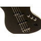 Fender Aerodyne Jazz Bass RW Black elektromos basszusgitár