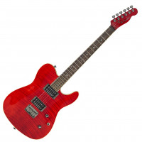 Fender Special Edition Custom Telecaster FMT HH LRL Crimson Red Transparent elektromos gitár