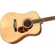 Fender PM-1 Limited Adirondack Dreadnought Mahogany Natural elektro-akusztikus gitár