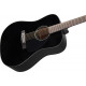 Fender CD-60 Dreadnought V3 Black akusztikus gitár