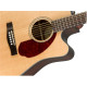 Fender CD-140SCE Dreadnought Natural elektro-akusztikus gitár
