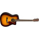 Fender CC-140SCE Concert Sunburst elektro-akusztikus gitár