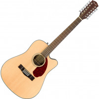 Fender CD-140SCE Dreadnought Natural 12-húros elektro-akusztikus gitár