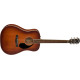 Fender PD-220E Dreadnought Mahogany Aged Cognac Burst elektro-akusztikus gitár