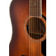 Fender PD-220E Dreadnought Mahogany Aged Cognac Burst elektro-akusztikus gitár