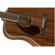 Fender PM-1 Dreadnought Mahogany Natural balkezes akusztikus gitár