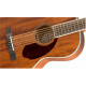 Fender PM-2 Parlor Mahogany Natural akusztikus gitár